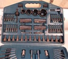 PT Performance Tool 90 Piece Drill & Project SET-USED- Blue Snap Handle Case picture
