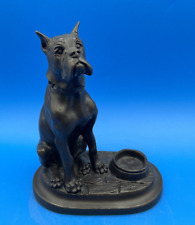 CHRISTINE BALDWIN LT ED LOST WAX BRONZE FIGURINE OF A BOXER DOG NUMBER 8 OF 150 picture