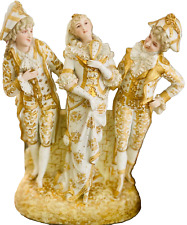 Antique French Victorian Grouping -3 figures  16