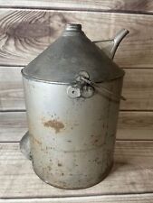 Vintage Galvanized Oil Can NYCS picture