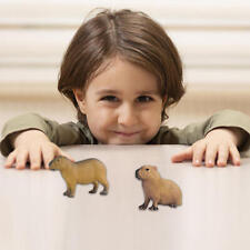 1pcs Realistic Woodland Capybara Figurine Toy Standing Wild Animals Toys Figure picture