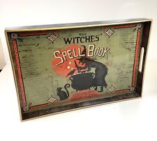 Lori Siebert Creative Co-op The Witches’ Spell Book Tray/Platter 18”W Halloween picture