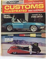 CUSTOMS ILLUSTRATED Magazine February 65 Hot Rod 427 Mustang Vette picture