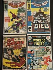 Lot Of 8 Rare Vintage Comic Books, 1970s-90s, Spider-Man, Human Torch, X-Men picture