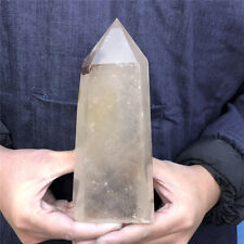 1110GNaturaTea crystal column Obelisk Crystal Wand Point Gem Healing gem Decor picture