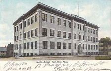  Postcard Textile School Fall River MA picture
