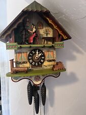 Vintage Cuckoo Clock - Spinning Wheel, West Germany E. Schmeckenbecher, Video picture