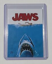 Jaws The Movie Limited Edition Artist Signed Movie Poster Trading Card 9/10 picture
