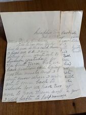 7 Letters Dated 1906 To 1911 To Ruby Anderson Gallatin Tennessee Ephemera picture