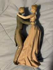 Lladro Porcelain Figurine ANNIVERSARY DANCE Pink and Gray Retired picture