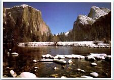 Postcard - Gates of the Valley And The Merced River, Yosemite Valley - CA picture