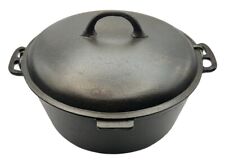 Vintage Puritan Cast Iron Dutch Oven #8 Cleaned And Seasoned picture