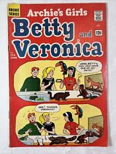 Archie's Girls Betty and Veronica #114 (1963) Human Pet Cover Nice Copy picture