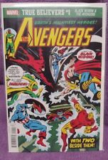 Avengers True Believers 111 Marvel Comics 2020 Bagged & Boarded We Combined Ship picture