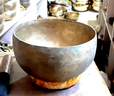 Antique Thadobati Singing Bowl-Himalayan Collected Bowl-Old Tibetan Singing Bowl picture