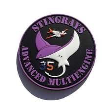 VT-35 Stingrays Student PVC Patch- With Hook and Loop picture