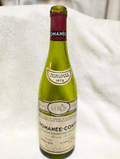 DRC ROMANEE CONTI Glass Bottle 1979 (empty) Vintage Green Leroy From Japan picture