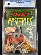 Strange Mysteries #1 CGC 3.0 Classic Pre Code Horror cover 1951 Superior Comics picture