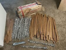 Vintage 1950’s Evergleam (100) Christmas Tree Branches, Stand & Original Box picture