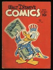 Walt Disney's Comics And Stories #19 VG 4.0 Classic War Stamp Cover Dell picture