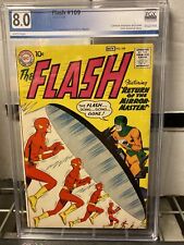 Flash 109   8.0 graded white pages 2nd app mirror master picture