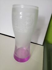 Cabo San Lucas Mexico Frosted Tall Drnking Glass White To Purple Fade picture
