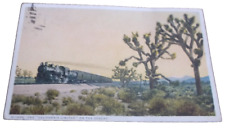 1924 SANTA FE CALIFORNIA LIMITED ATSF FRED HARVEY POST CARD picture