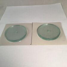 KALEIDOSCOPE GLASS LAMINATION WHEELS CLARITY 8 WHEELS/TWO FOUR PACKS/3”DIA.+HOLE picture