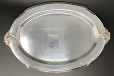 Medium Plated Meat Platter No Well Spring Garden Silverplate WILCOX 109 19-2965 picture