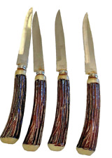 Knives 4 Federal Cutlery Steak Set Made in Japan Vintage Kitchen Utensils picture