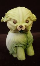 Enesco Home Grown Green Cabbage Lettuce Dog Figurine 2004 #4002362 picture