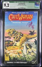 Cavewoman #1 CGC NM- 9.2 Signed by Budd Root Basement Comics Budd Root Art picture