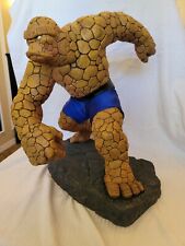 SIDESHOW THE FANTASTIC FOUR: THING PREMIUM FORMAT Bust Diorama Figure picture