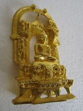 JAIN STATUE GOLD PLATED picture