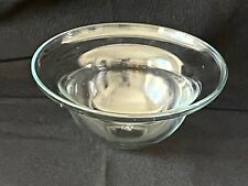 Vintage Glass Bowl Centerpiece Décor Fruit Bowl Marked “A” 8.5” diameter picture