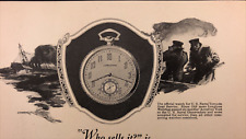 1926 The Longines Watch US Navy Torpedo Boat Service Vintage Print Ad picture