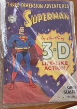 Three Dimension Adventure Superman Comic Book. Doesn’t Come With 3D Glasses picture