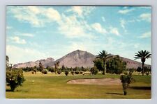 Phoenix AZ-Arizona, Camelback Mountain, Vintage Postcard picture