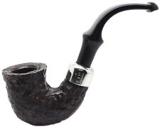 Peterson System Standard Rustic 9mm FILTER Large Bent Calabash Briar Pipe 305-F picture