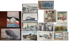 Vintage German Pre WWII Postcard Lot - Graf Zeppelin, Pop Up, Photobook, & More picture