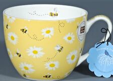 BLUEBIRD AND WILLOW BUSSY BEES Bone China Jumbo Cup picture