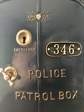 gamewell Police Call box number plate picture
