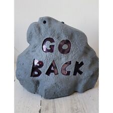 Rock stay away Halloween prop gemmy animated sound scary picture