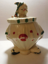 Beautiful Vintage McCoy 1940's Clown Cookie Jar (9