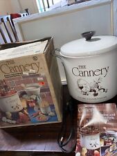 VTG Nesco The Cannery Electric Canner/Steamer for Pint Jars 4200-18 Almond Mist picture