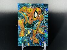 1992 Marvel Universe Spider-Man The McFarlane Era #P-3 Chase Prism - VHTF picture