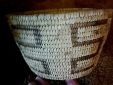 **AWESOME  VINTAGE NATIVE AMERICAN PIMA  BASKET LARGE OLD RARE SIZE  NICE * picture