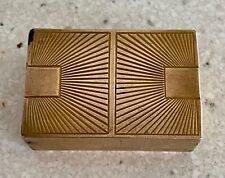 Unusual Vintage Volupte Sliding Pill Box Case - Compact - Drawer picture