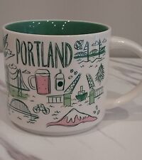 Starbucks Been There Series Portland Oregon City of Roses Coffee Mug  14oz picture