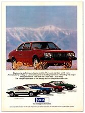 Vintage - 1976 Lancia Beta Car - Original Print Ad (8x11) - Advertisement picture